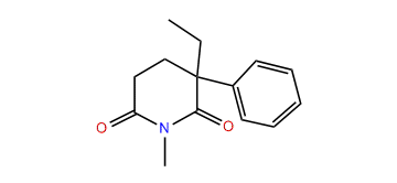 3-Ethyl-1-methyl-3-phenylpiperidine-2,6-dione